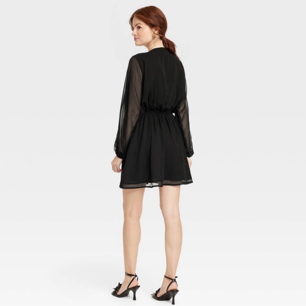 A New Day Long Sleeve Mini Dress - Picture 2 of 3